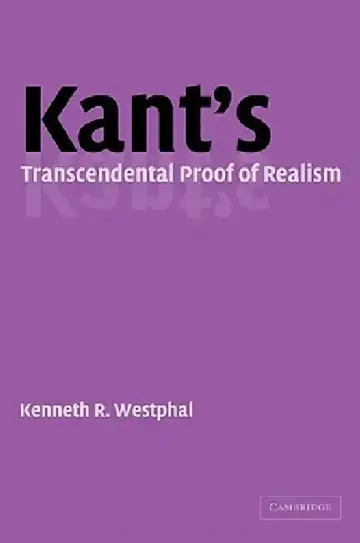 Cover of Kant's Transcendental Proof of Realism