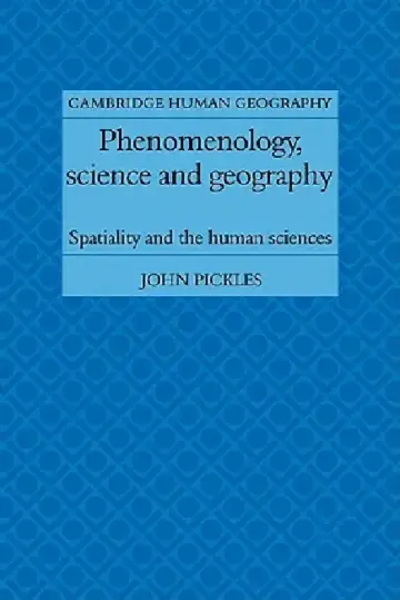 Cover of Phenomenology, Science and Geography