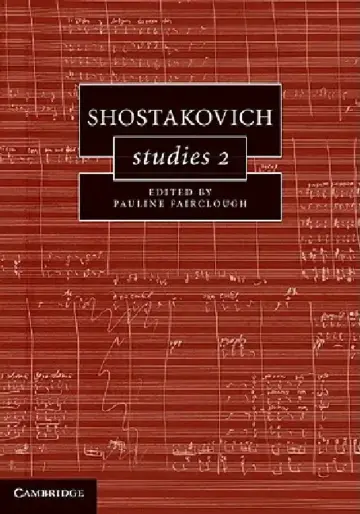 Cover of Shostakovich Studies 2