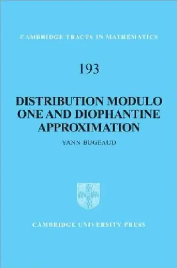 Cover of Distribution Modulo One and Diophantine Approximation