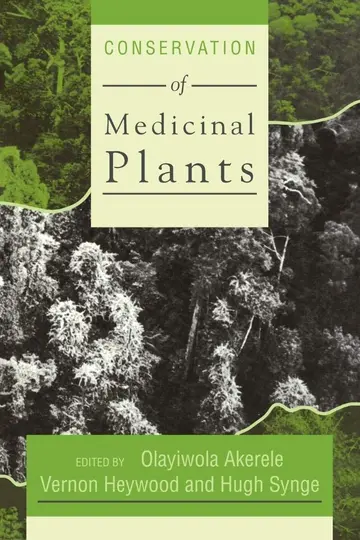 Cover of Conservation of Medicinal Plants