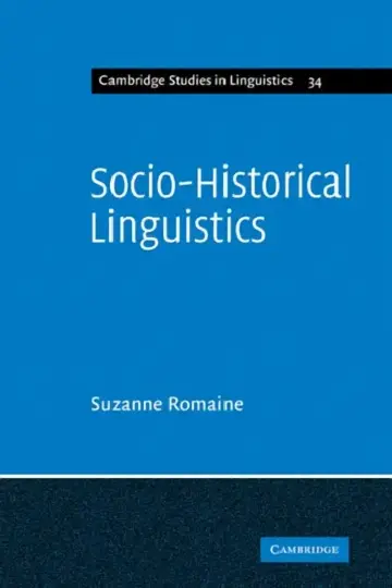 Cover of Socio-Historical Linguistics