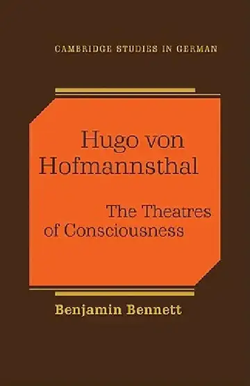 Cover of Hugo Von Hofmannsthal