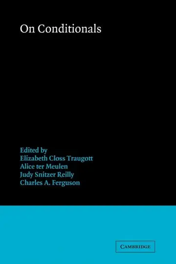 Cover of On Conditionals