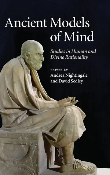 Cover of Ancient Models of Mind