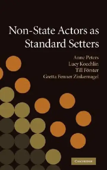 Cover of Non-State Actors as Standard Setters