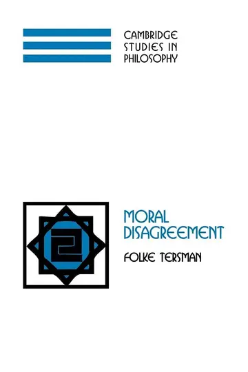 Cover of Moral Disagreement