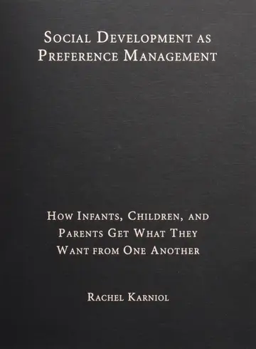 Cover of Social Development as Preference Management
