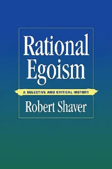Cover of Rational Egoism