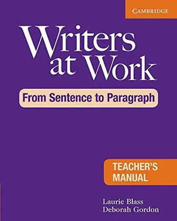 Cover of Writers at Work