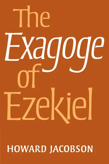 Cover of The Exagoge of Ezekiel