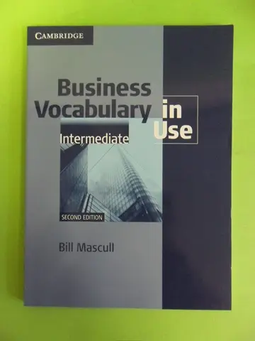 Cover of Business Vocabulary in Use Intermediate with Answers