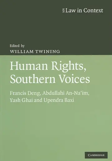Cover of Human Rights, Southern Voices
