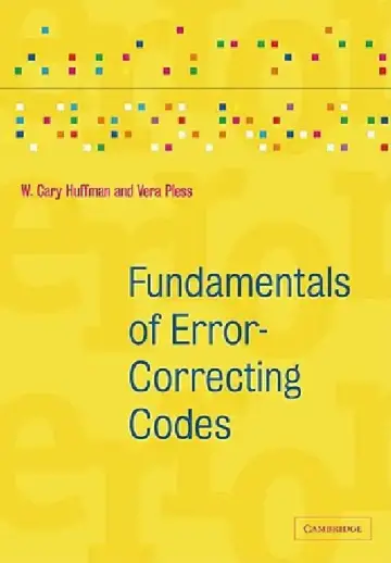 Cover of Fundamentals of Error-Correcting Codes