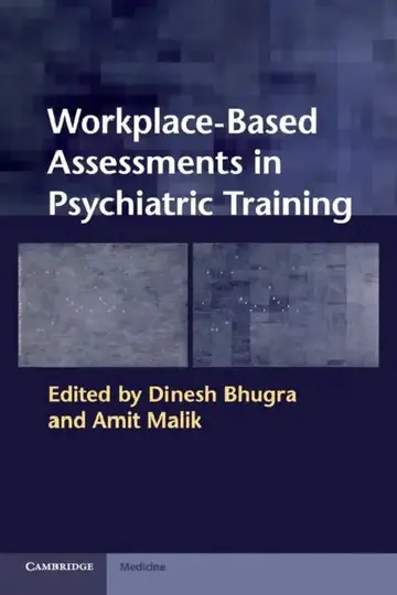 Cover of Workplace-Based Assessments in Psychiatric Training