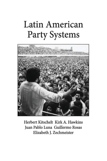 Cover of Latin American Party Systems