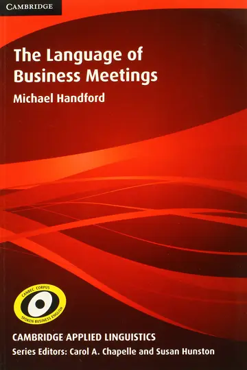 Cover of The Language of Business Meetings