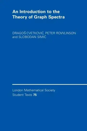 Cover of An Introduction to the Theory of Graph Spectra