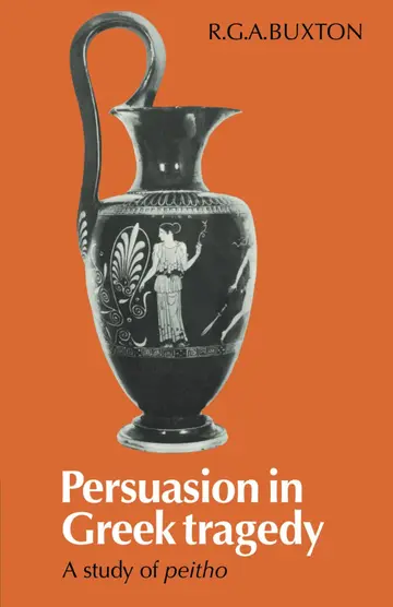 Cover of Persuasion in Greek Tragedy