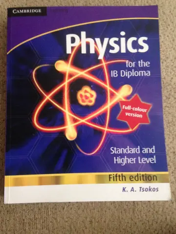 Cover of Cambridge Physics for the Ib Diploma Full Colour 5/E