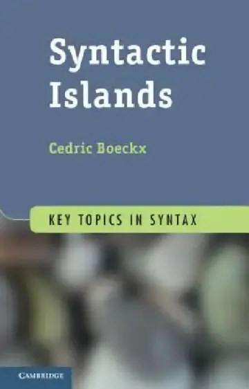Cover of Syntactic Islands