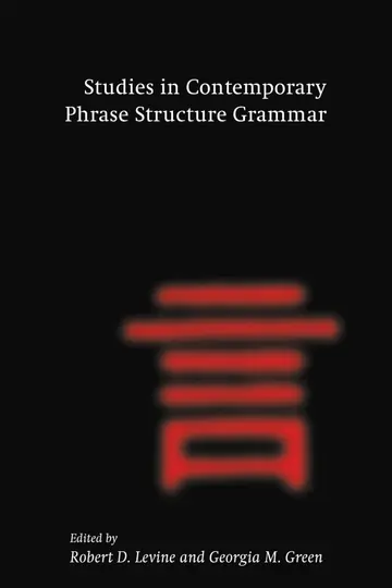 Cover of Studies in Contemporary Phrase Structure Grammar