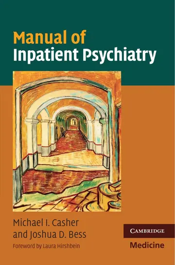 Cover of Manual of Inpatient Psychiatry