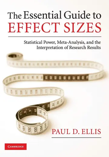 Cover of The Essential Guide to Effect Sizes