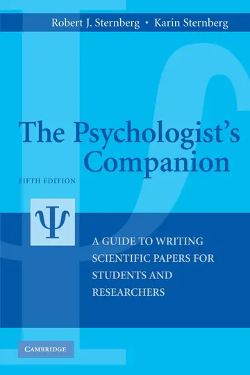 Cover of The Psychologist's Companion