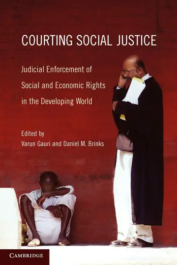 Cover of Courting Social Justice