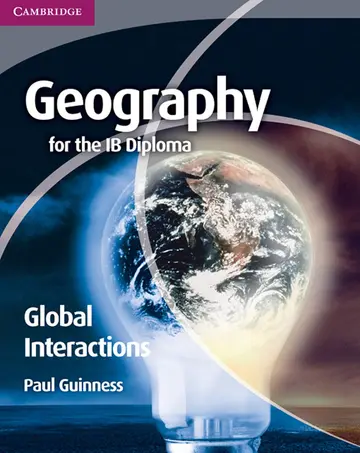 Cover of Geography for the Ib Diploma Global Interactions