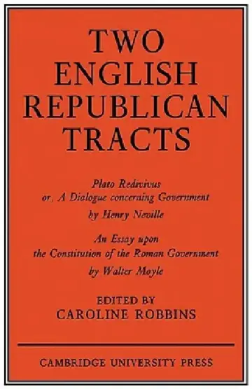 Cover of Two English Republican Tracts