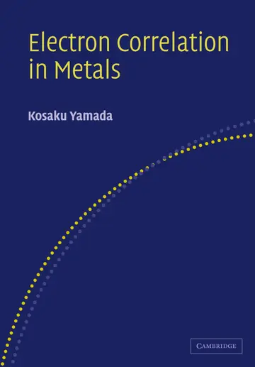 Cover of Electron Correlation in Metals