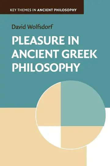 Cover of Pleasure in Ancient Greek Philosophy