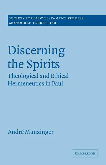 Cover of Discerning the Spirits