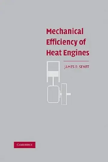 Cover of Mechanical Efficiency of Heat Engines