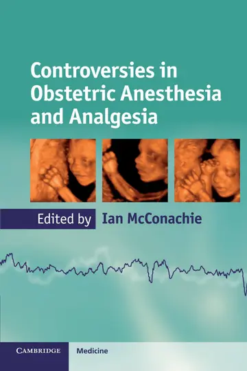 Cover of Controversies in Obstetric Anesthesia and Analgesia