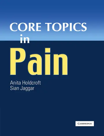 Cover of Core Topics in Pain