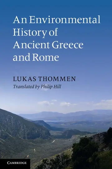 Cover of An Environmental History of Ancient Greece and Rome