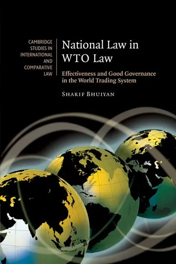 Cover of National Law in WTO Law