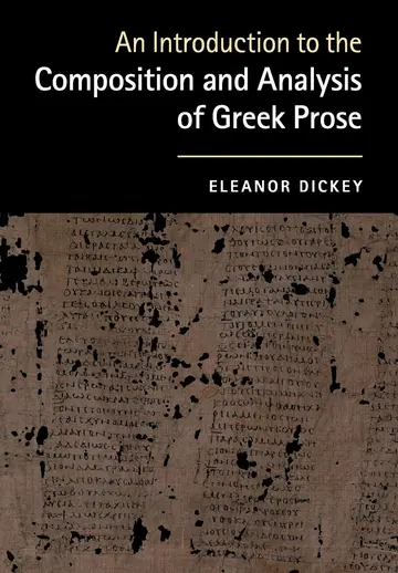 Cover of An Introduction to the Composition and Analysis of Greek Prose