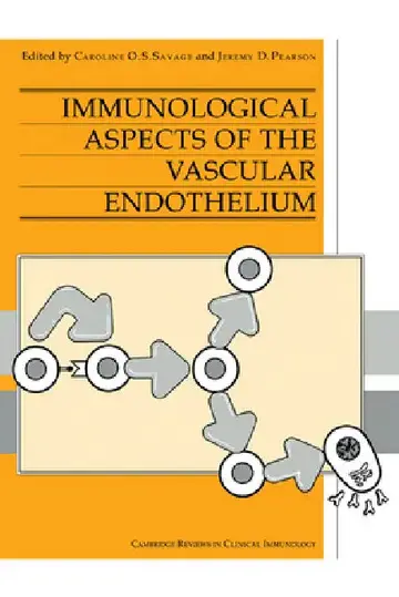 Cover of Immunological Aspects of the Vascular Endothelium