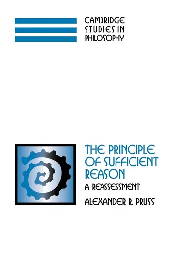Cover of The Principle of Sufficient Reason