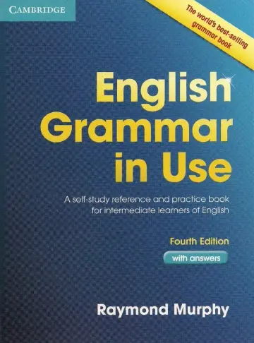 Cover of English Grammar in Use Book with Answers