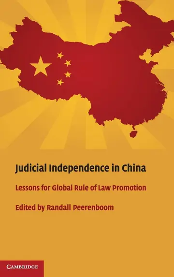 Cover of Judicial Independence in China