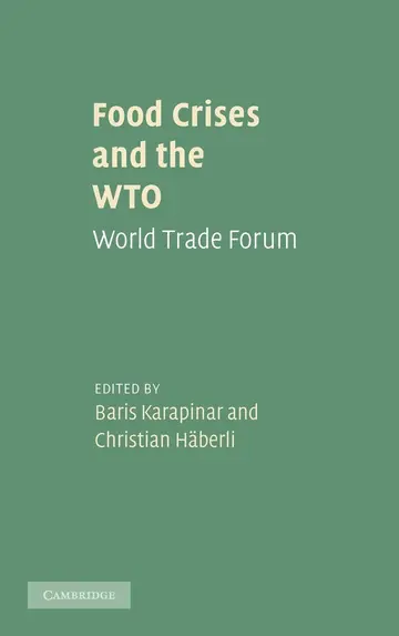 Cover of Food Crises and the WTO