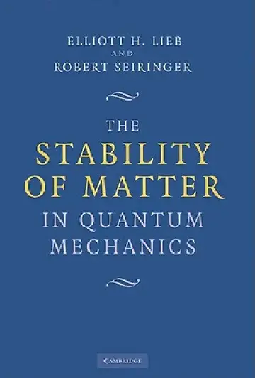 Cover of The Stability of Matter in Quantum Mechanics