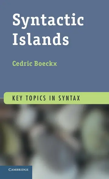 Cover of Syntactic Islands