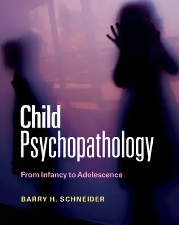 Cover of Child Psychopathology