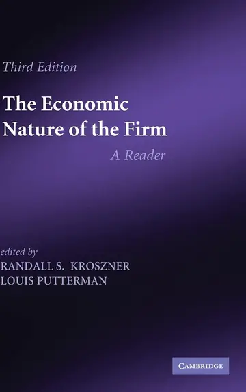 Cover of The Economic Nature of the Firm